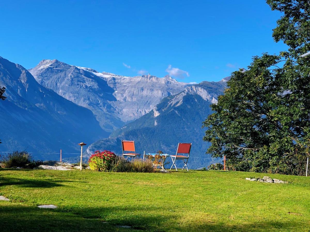 Magnifique Maison Pres Du Centre Nendaz Kültér fotó